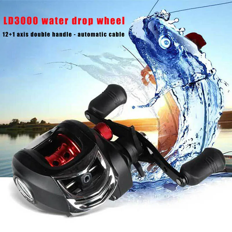 Новая высокая скорость Низкопрофильная Рыболовная катушка колеса из