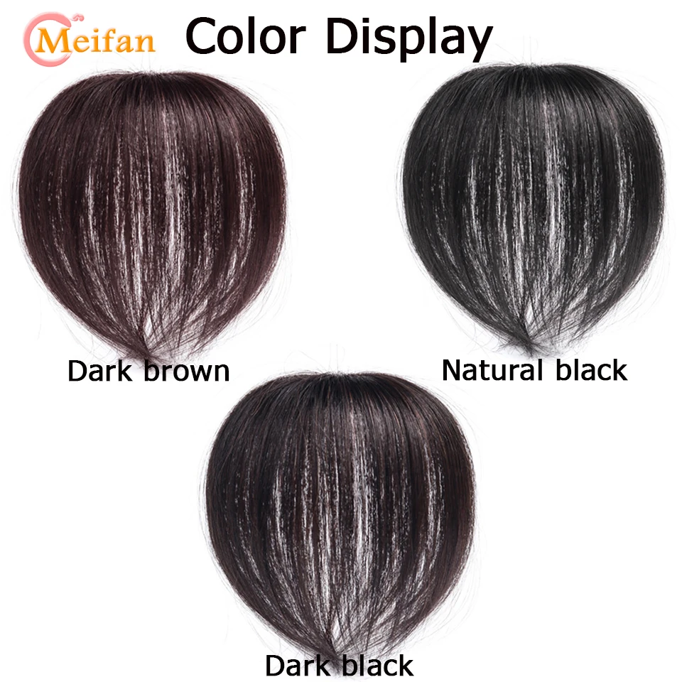 MEIFAN синтетические верхние части волос для женщин накладные частичная замена