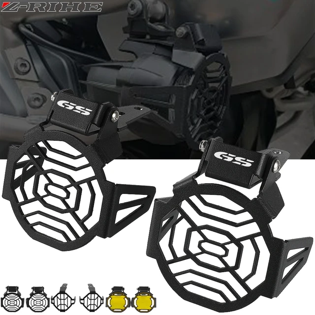 2pcs fog light protector guard covers oem foglight lamp cover for bmw r 1200gs adv f800gs adventure r1200gs 2012 2013 2014-2020