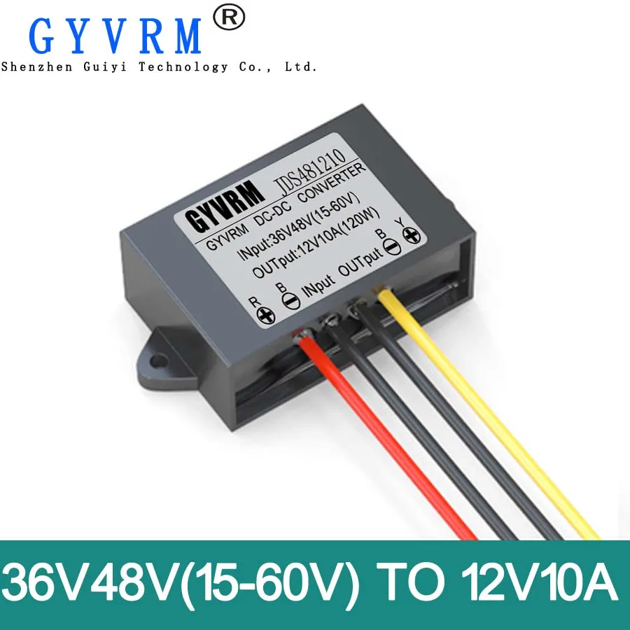 DC-DC DC step-down module 24V36V48V to 12V 5A6A8A10A converter 15-60V 15V special for drone modification | Обустройство дома
