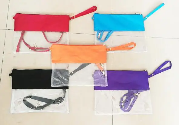 Женские клатчи прозрачный кошелек сумка через плечо прозрачная вечерние мочка