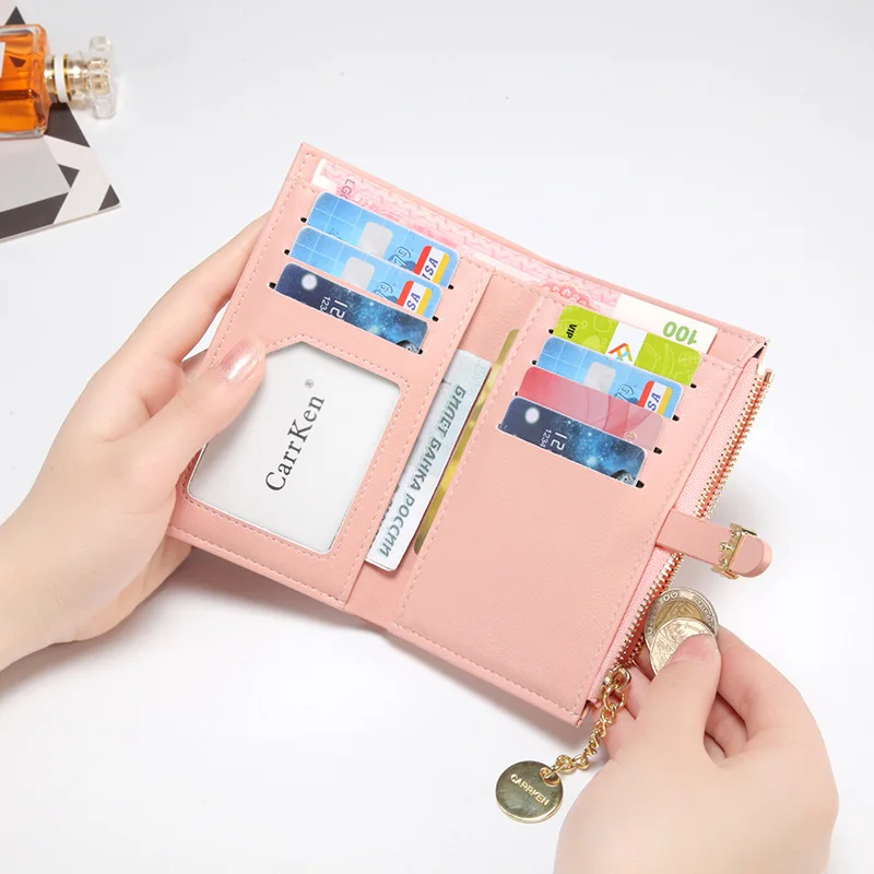 

Ladies Mini Purses And Handbags Cute Wristlet Pink Coin Small Wallet Purse Women Clutch Luxury Bags Women Wallets 2021