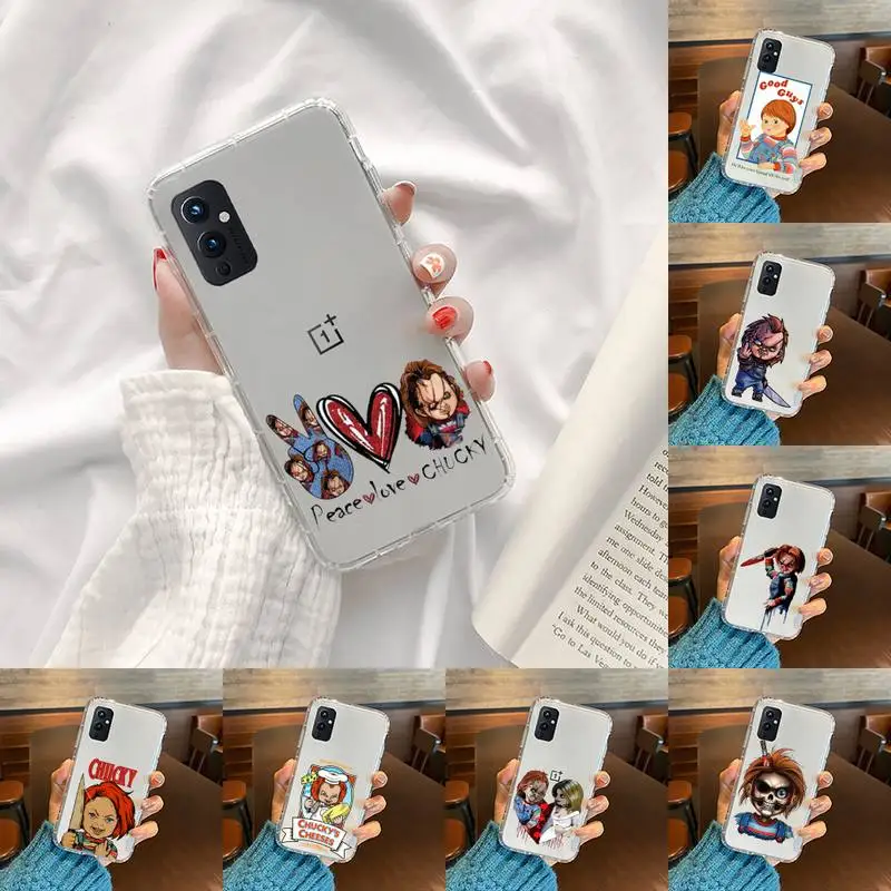 

Chucky Good Guys Phone Case Transparent For OnePlus 9 8 7 7t 8t Oppo find X3 X2 reno5 Vivo X60 X50 Pro MeiZu 17 16XS