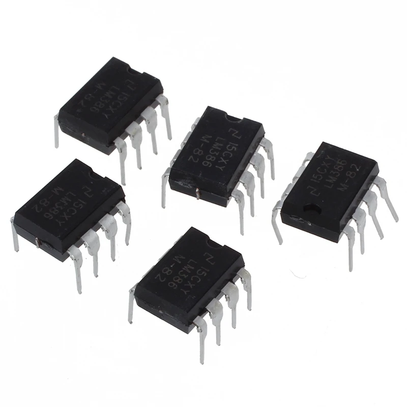 5 шт. усилитель мощности с отверстием для оси Lm386N 8 контактов Dip Ic и 1 Φ Ldo 800 мА Dc В до