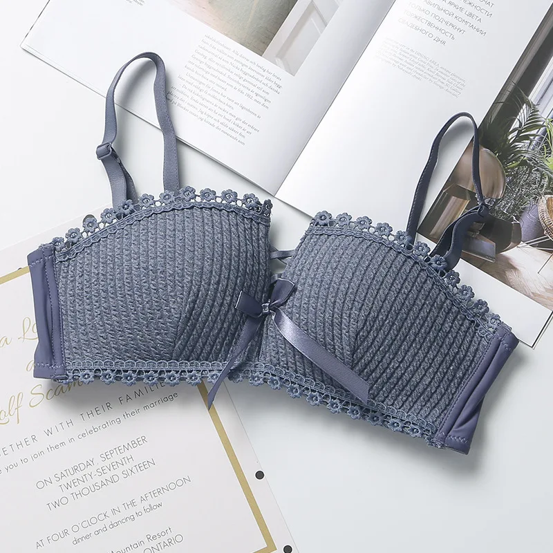 

DeRuiLaDy Comfort Wireless Strapless Underwear Sexy Lingerie Seamless Bra Women Push Up Bra for Women Soutien gorge Bralette