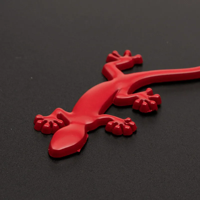 3D эмблема Gecko металлическая наклейка на багажник для BWW BENZ Audi Sline A4 A3 A1 A5 A6 A7 B6 B7 B5 Q3 Q5