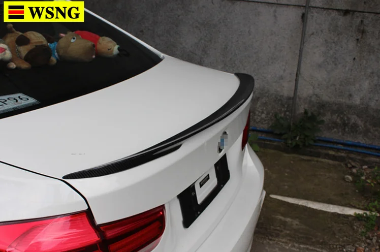 

For BMW F30 F35 M3 320i 320li 325li 328i Spoiler ABS Plastic Unpainted Color Rear Spoiler Wing Trunk Lid Cover Car Styling