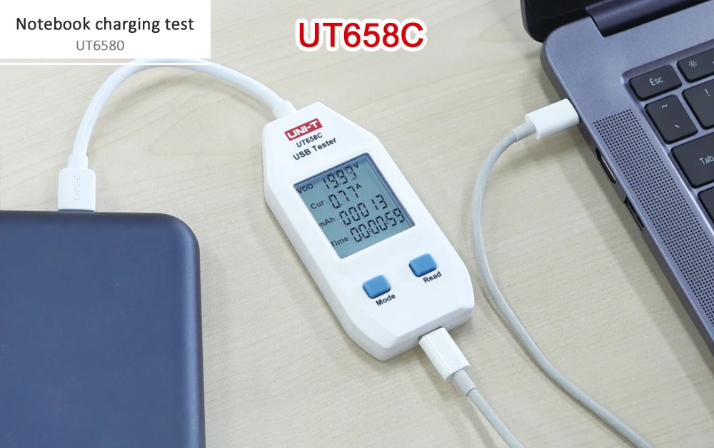 UNI-T USB Тестер измеритель мощности тестер напряжения/тока/выходной мощности зарядное устройство/Мобильный детектор уровня мощности тестер серии UT658