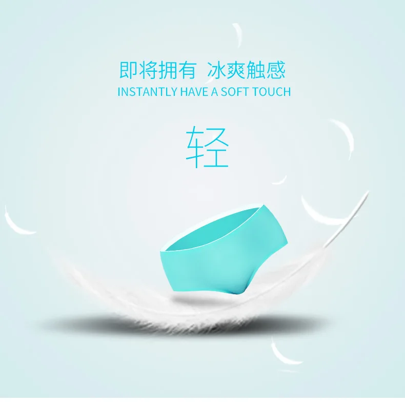 Xiaomi Mijia, женские шелковые трусики со средней талией, сексуальное бесшовное антибактериальное женское нижнее белье, комфортные дышащие трусы-плавки, 4 шт