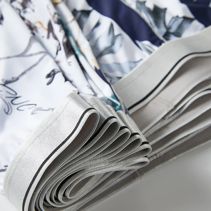 4 шт./комплект мужские трусы боксеры в китайском стиле модные из ледяного