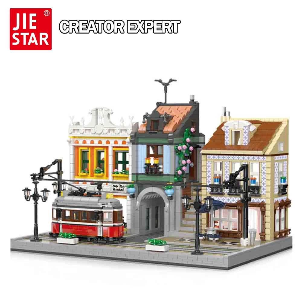 Ideas Street View The Sushi Corner 89127 Moc Bricks Modular House Building Blocks Expert Model Garden Center Emporium | Игрушки и хобби