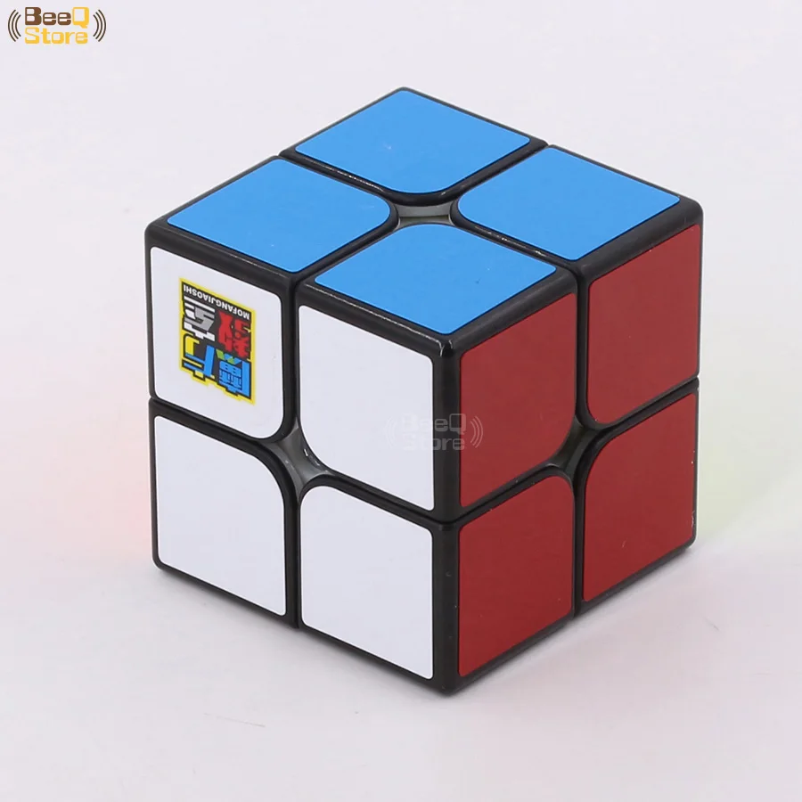 Mofangjiaoshi MF2C MF2 2x2 скоростной куб 50 мм головоломка профессиональная Magico Cubo черные