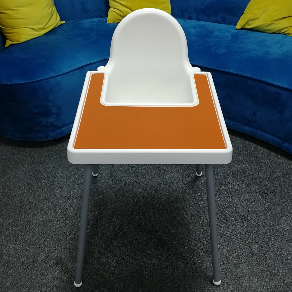 Food Grade Washable Silicone Mat Baby Feeding Placemat High Chair Tray | Дом и сад