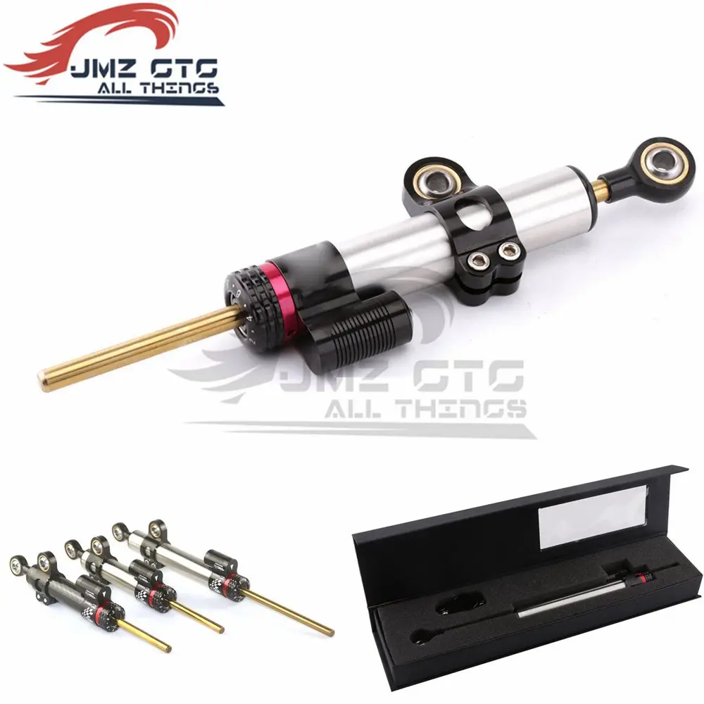 

CNC Universal Motorcycle Adjustable Steering Damper Stabilizer For DUCATI BMW KAWASAKI YAMAHA SUZUKI HONDA