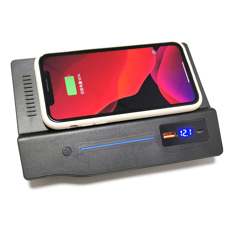 for nissan teana altima 2019 2020 2021 accessories 15w fast qi wireless charger phone charger charging plate charging holder free global shipping