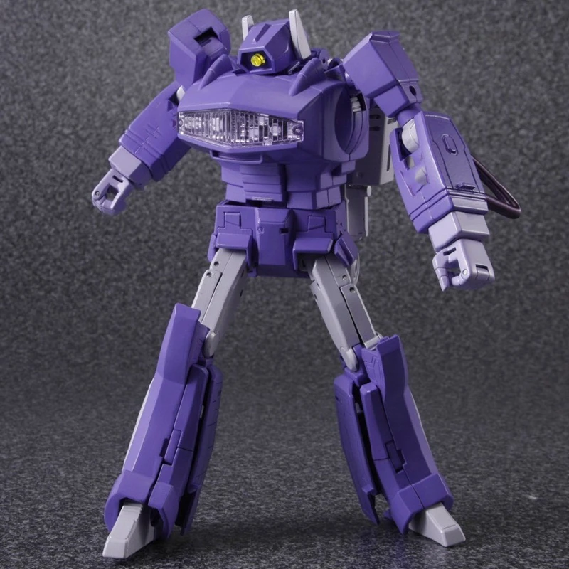 Трансформирующий шедевр G1 MP29 MP-29 Shockwave Destron Laserwave KO версия МП масштаб экшн-фигурка