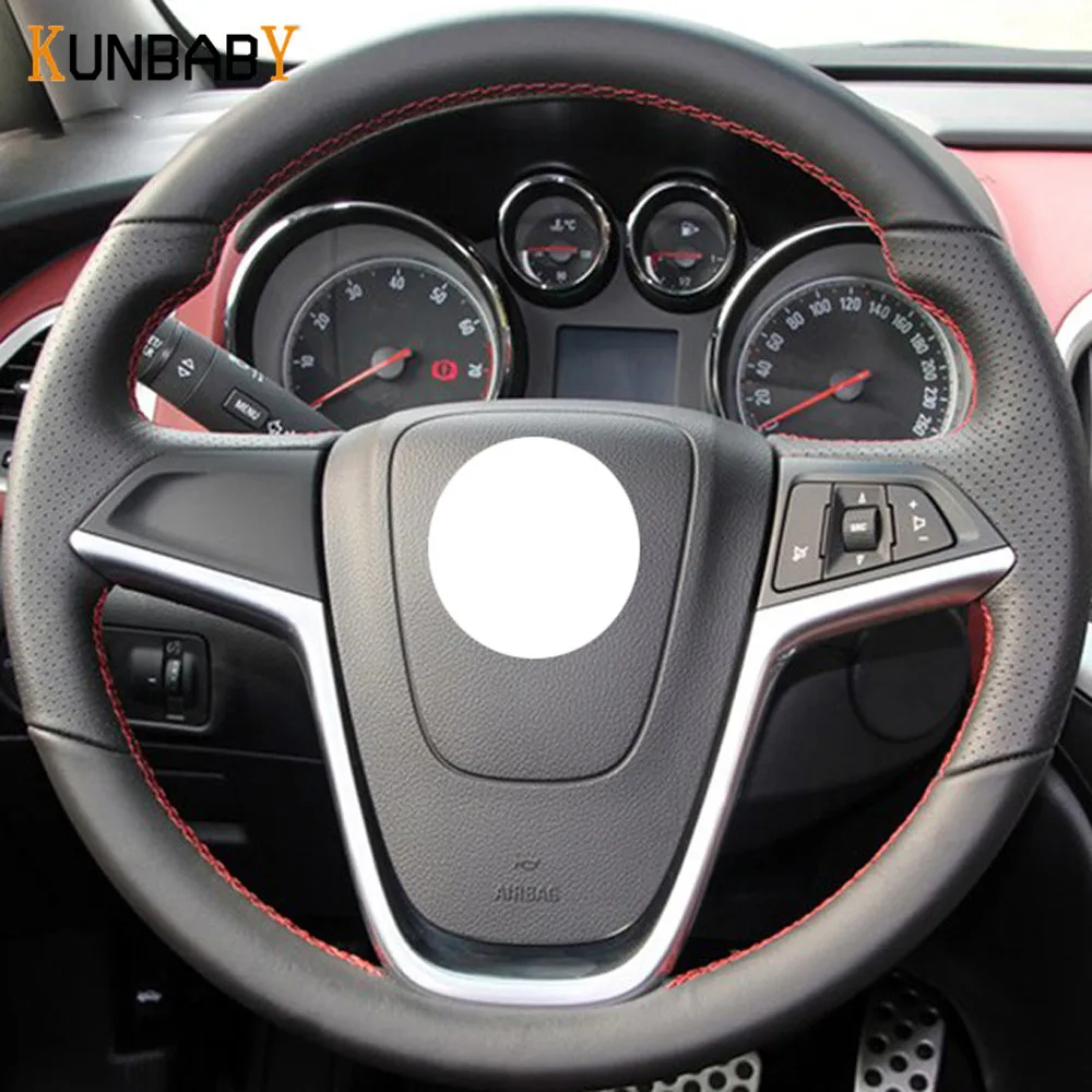 Автомобильный Стайлинг KUNBABY чехол рулевого колеса автомобиля из натуральной