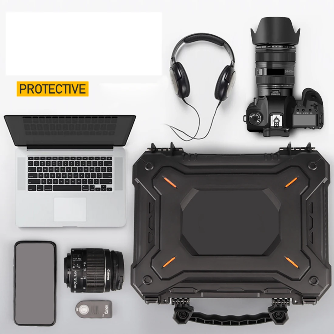 Тактический Защитный ящик WST объемом 32 см 5 л водонепроницаемый для инструментов