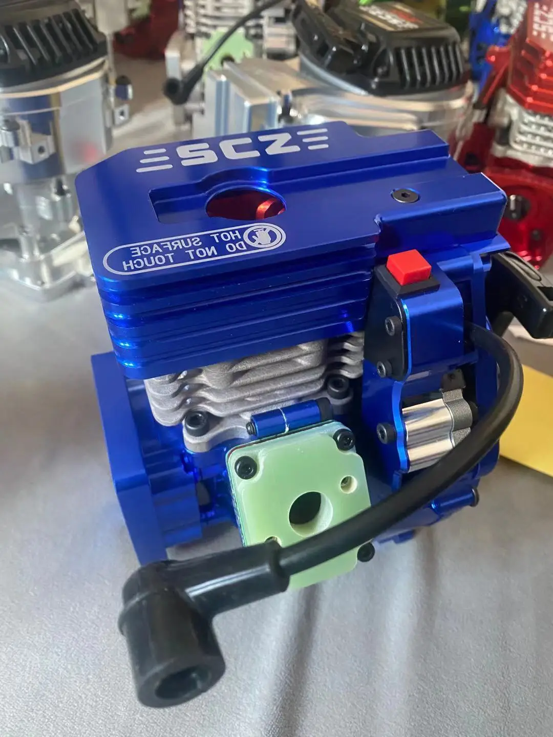 Тростниковый двигатель CNC SCZ Raing 29CC 9HP для автомобиля в масштабе 1/5 Baja Losi 5ive T MCD