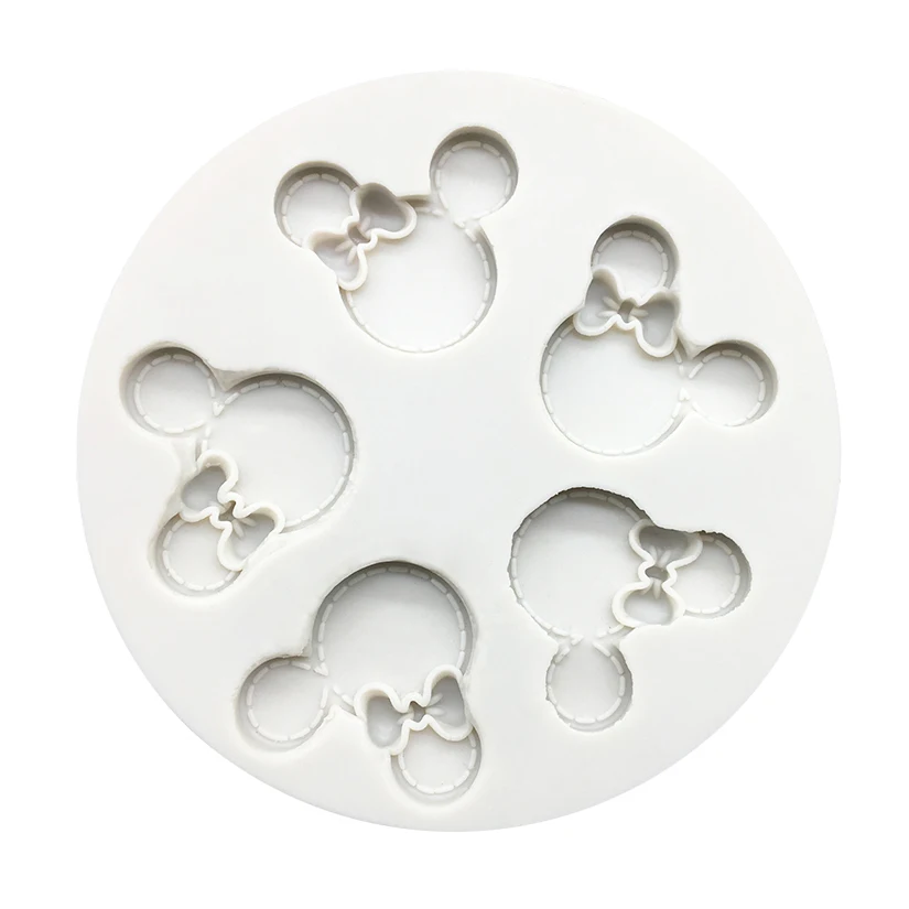 Бант бант мышь силиконовая форма для поделок полимерные инструменты кексов