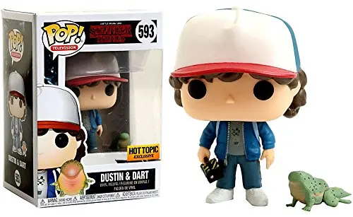 593 Funko pop официальные странные вещи Steve Eleven Дастин Дротика демогоргон Хоппер Джонатан Нэнси Бреннер Джойс фигурки подарок - Цвет: 593