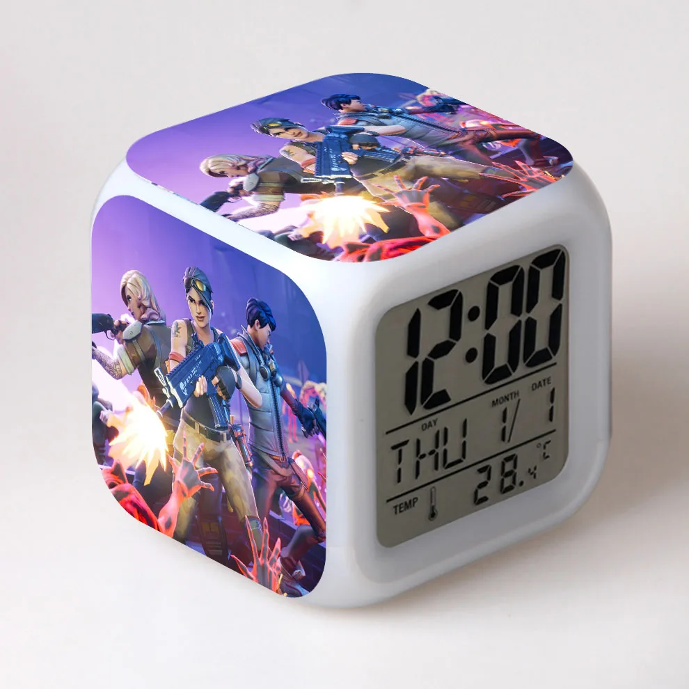 Для моих друзей новый цифровой будильник с изображением фильма термометр дата