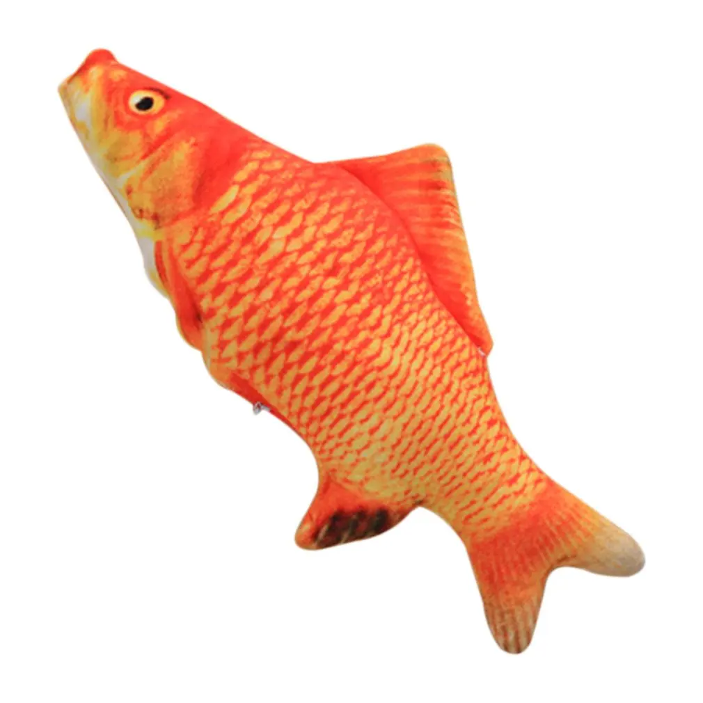

20cm Catnip Catmint Cat Favor Simulation Fish Cat Toys Fish Shape Scratching Post Short Plush For Pet Product Supplies Drop Ship