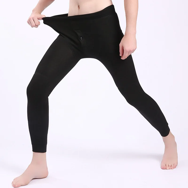 2019 зимнее мужское термобелье вельветовые очень толстые теплые тянущиеся