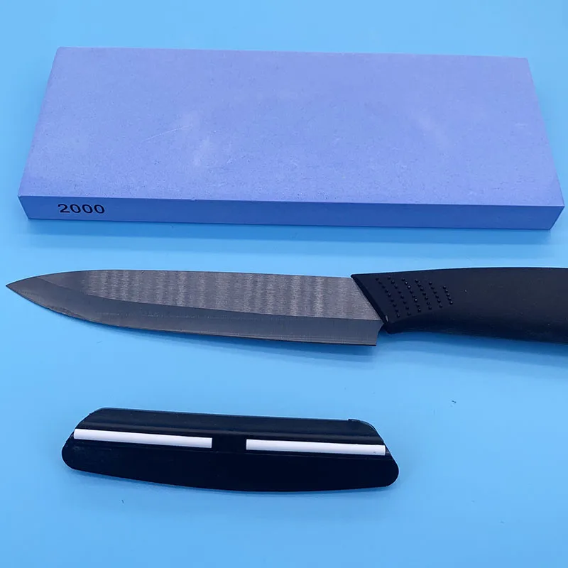 

2000# professional knife sharpener sharpening stone grinding Whetstone White corundum Whetstone Kitchen tool sharpening system