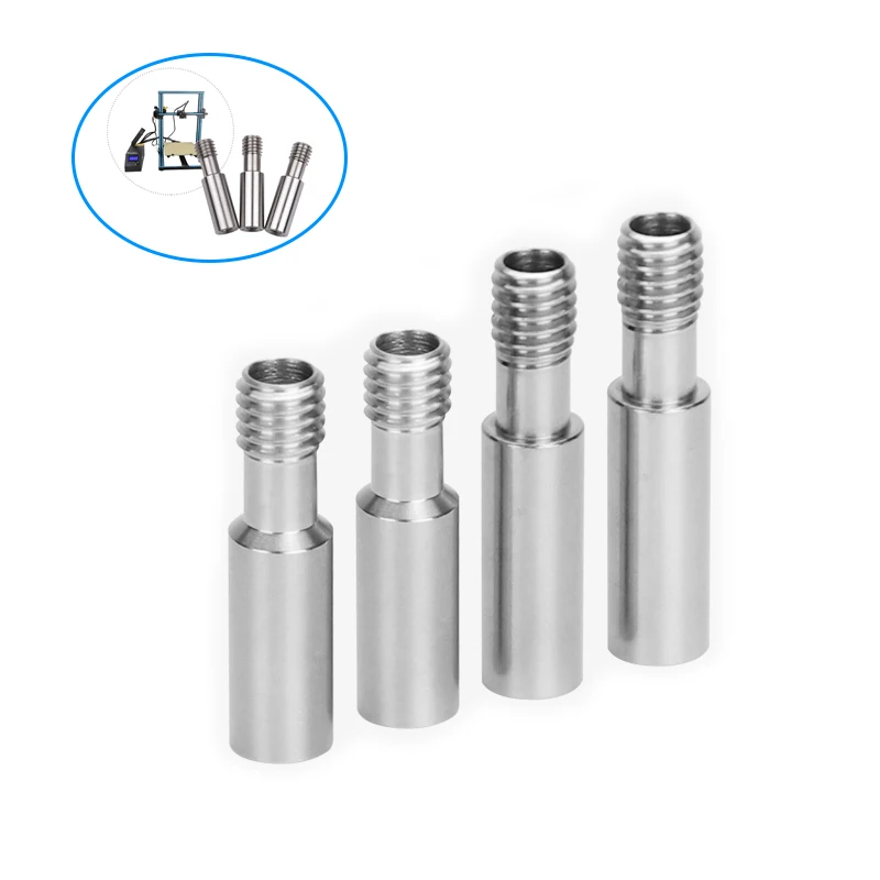 10 шт. цельнометаллический Тепловой разрыв MK8 экструдер из нержавеющей стали