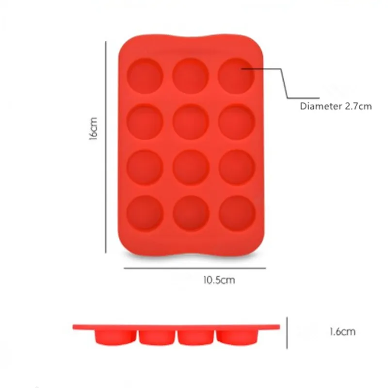 Форма для мороженого 12 ячеек силиконовая форма шоколада креативная украшения