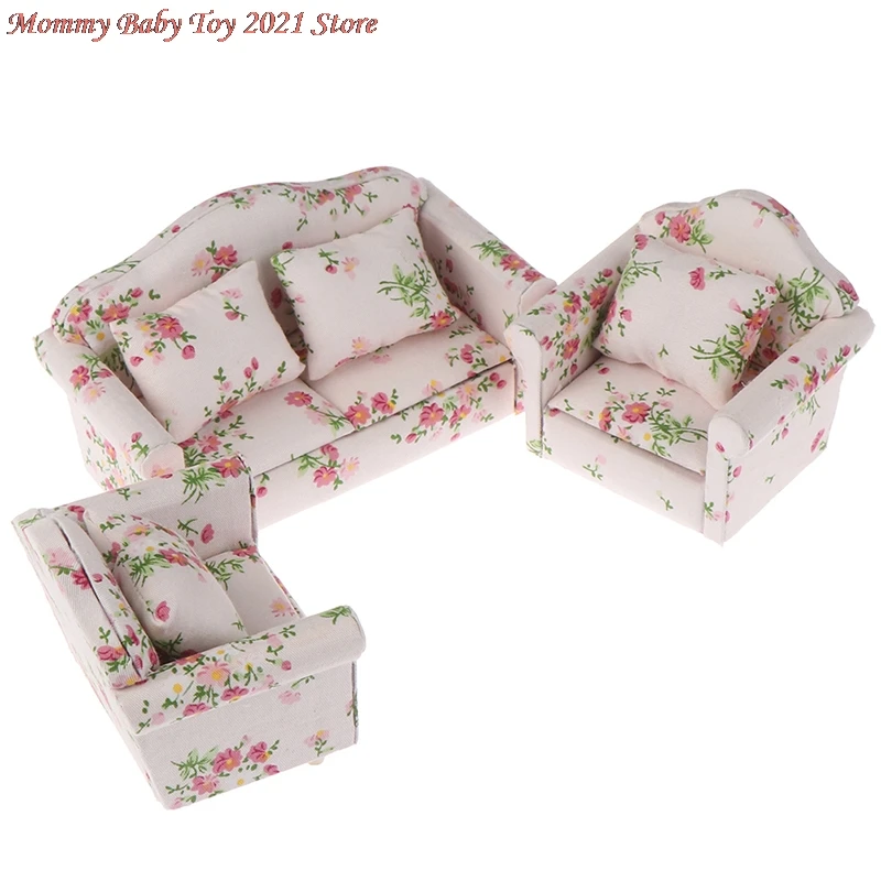 

3 шт., искусственные деревянные Мини-кукольные домики