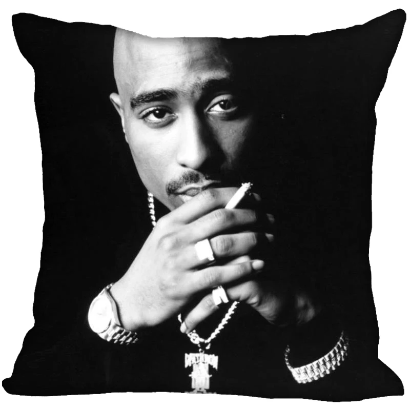 New 2Pac Pillow Cover Bedroom Home Office Decorative Pillowcase Square Zipper Cases 45X45CM Satin Soft No Fade | Дом и сад