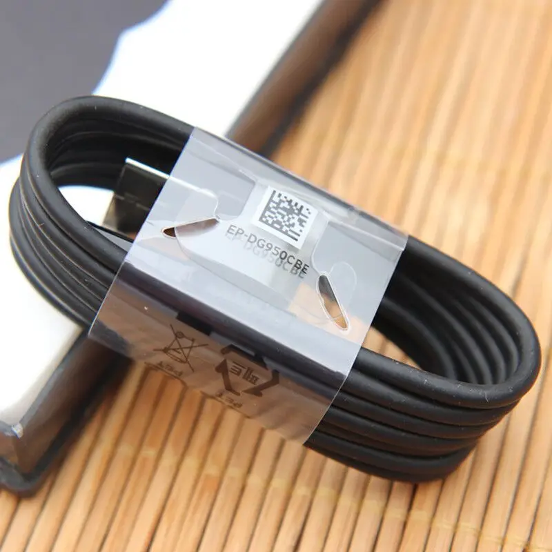 10 шт./лот 100% оригинальный S8 USB черный/белый Type C 1 2 м кабель для быстрой зарядки и