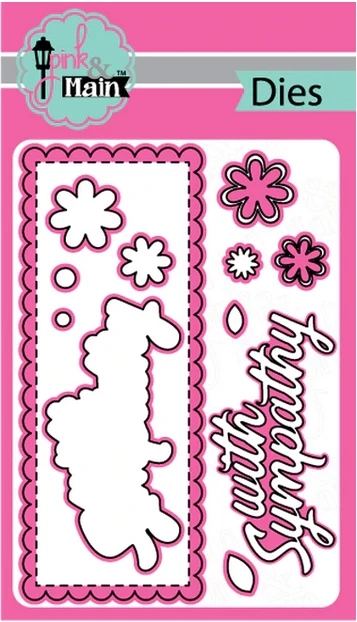 Новый набор вырубных штампов &quotс симпатия с тонкими линиями для Скрапбукинг