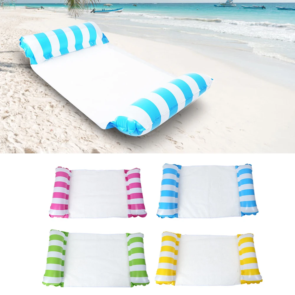 Надувной надувной матрас для плавания с водным гамаком кольцо бассейна игрушка