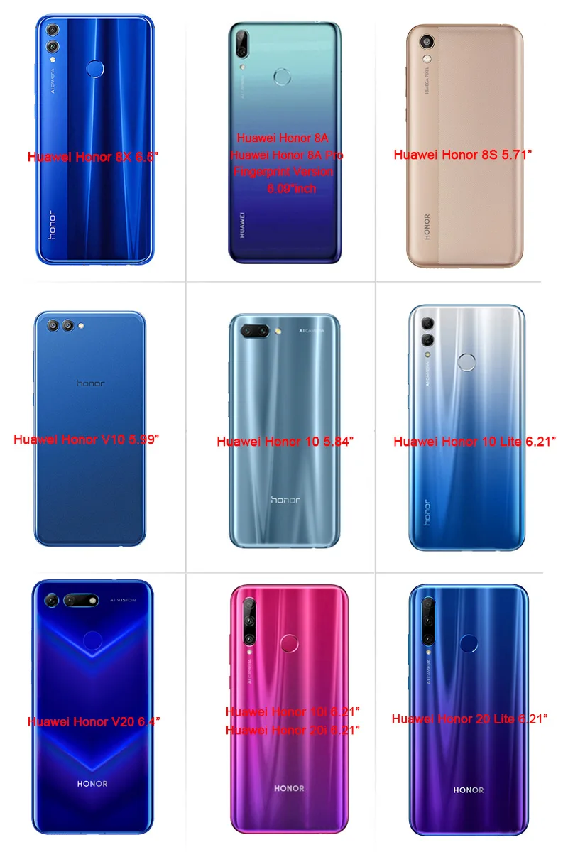 Чехол для huawei Honor 20 7A 7C Pro 8X Max 8A 8S 10 Lite 10i 20i Pro играть V10 V20 AUM-L29 DUA-L22 AUM-L41 для телефона повышенной прочности с протекторным рисунком и Coque