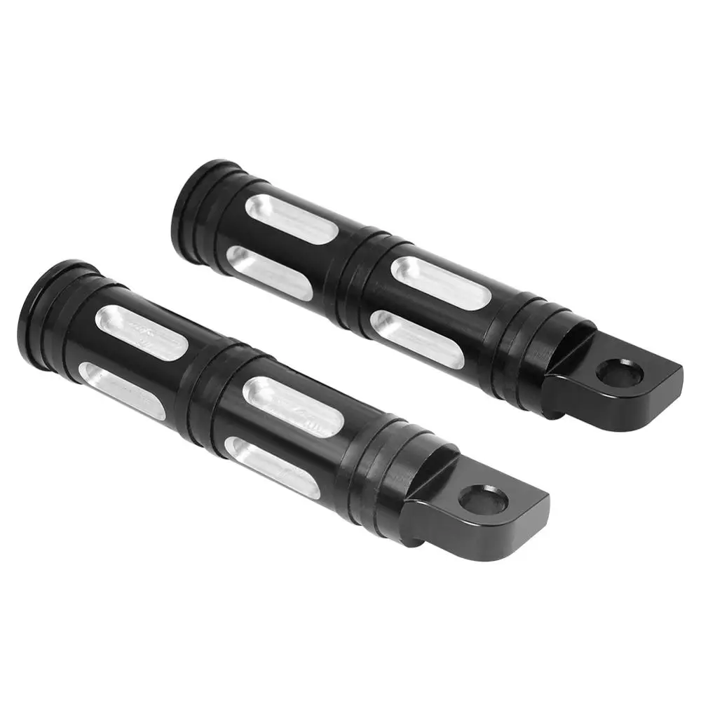 

Черный ЧПУ алюминиевая заготовка подножки для ног для мотоцикла Harley мужской Peg Mount Универсальный