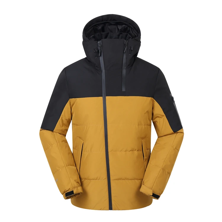 

Mens Hooded Duck Down Jackets Man Thick Winter Down Coats Male Fashion High Quality Overcoats Keep Warm Parkas Outerwear JK-9187