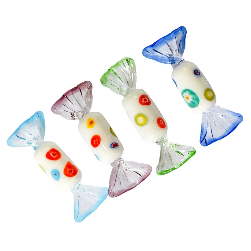 

Handmade colorful Glass Toffee Candy Pop Art, Christmas Ornament Pendant Table Decor, Home Decor, Table Favors, Party Favors