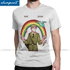 Футболка мужская с коротким рукавом и круглым вырезом, размеры до 6XL