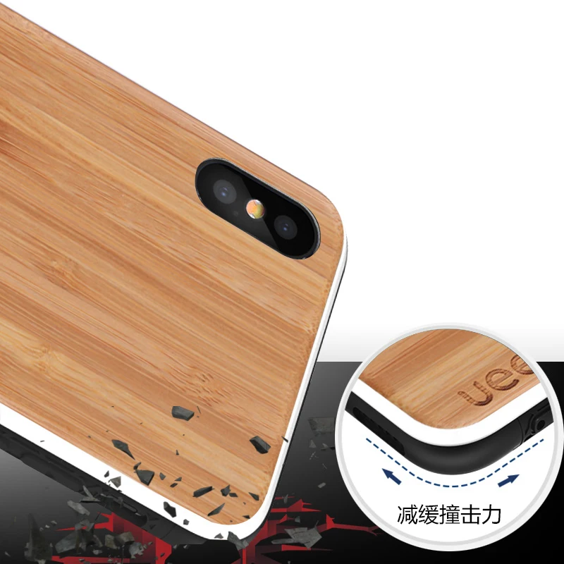 Yuyuya бамбуковый Деревянный чехол для iPhone 11 Pro Max SE2020 XR телефона 6 7 8 plus X XS MAX ореховый