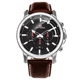 2021 New Mens Watches Top Brand Luxury Leather Casual Quartz Watch Men Sport Waterproof Clock Black Watch ???? ??????? Other Image