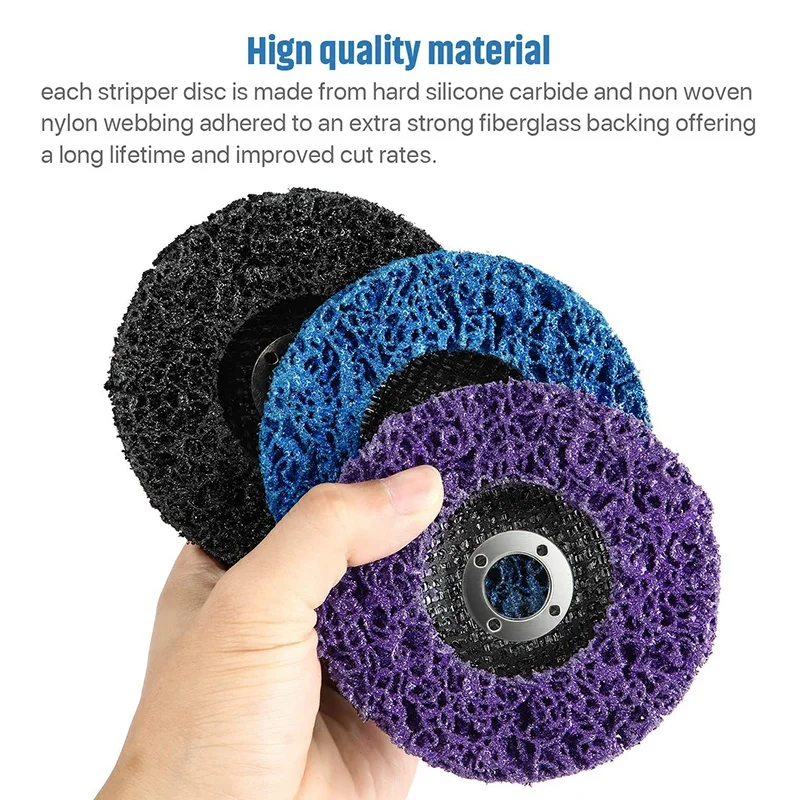 Акция! Диск для зачистки краски 3 шт. дисковые ленты удаления ржавчины угловой