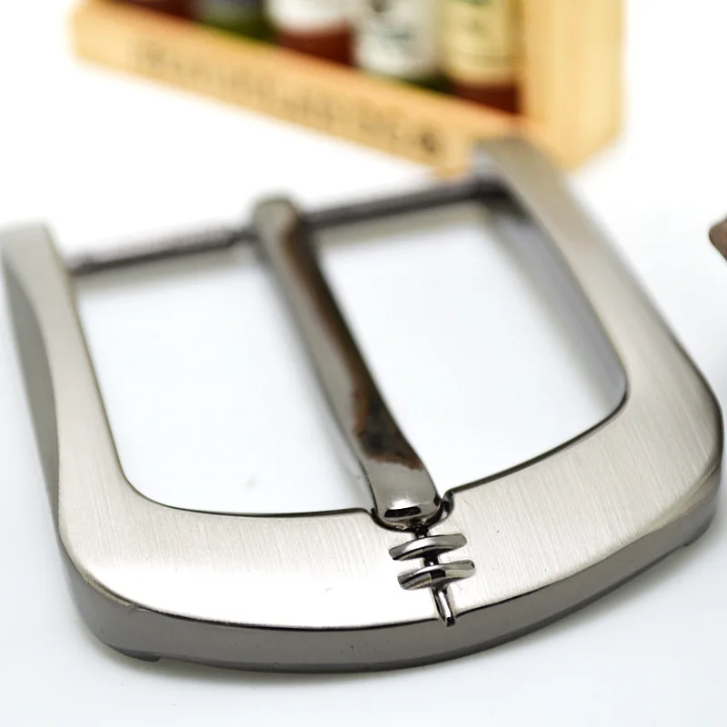 Металлическая пряжка для ремня 40 мм матовая мужская Пряжка одноштырьковый