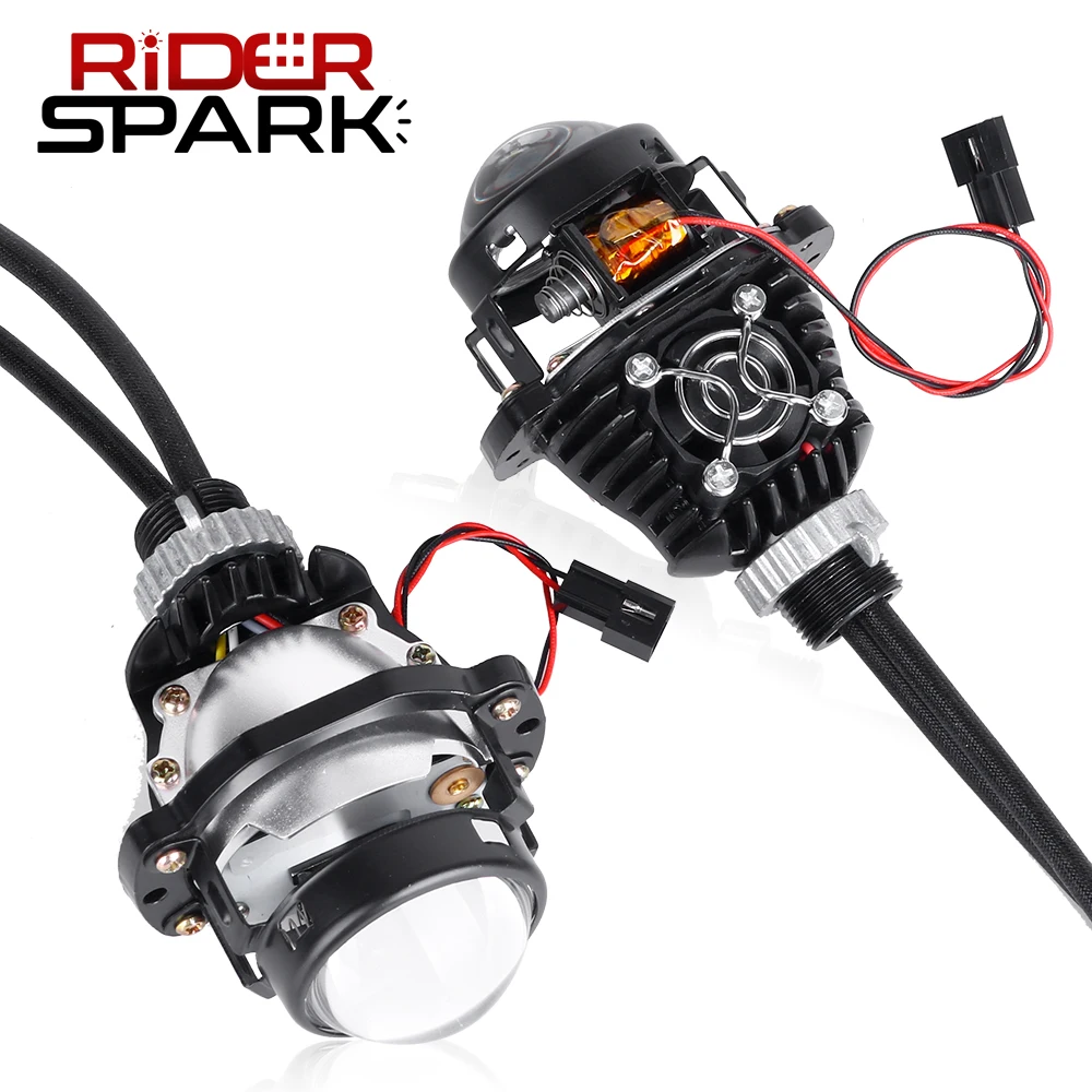 

Мини 1,8 Bi-светодиодные линзы для фар модифицированные H7 H4 9005 9006 светодиодные лампы 3350LM линзы автомобильные аксессуары для мотоциклов