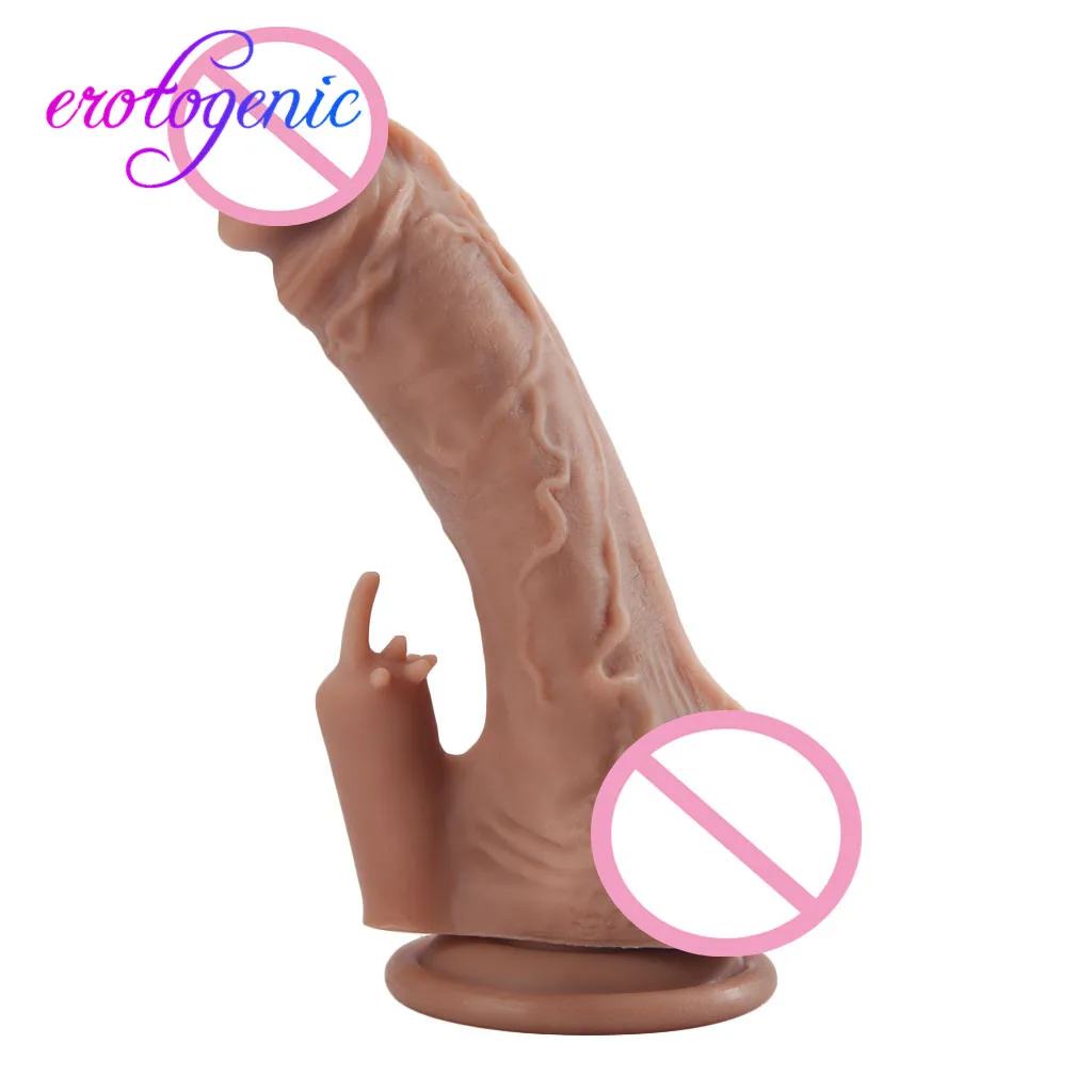 Секс игрушки пенис фаллоимитатор жидкий силикон имитация Женский Вибратор для