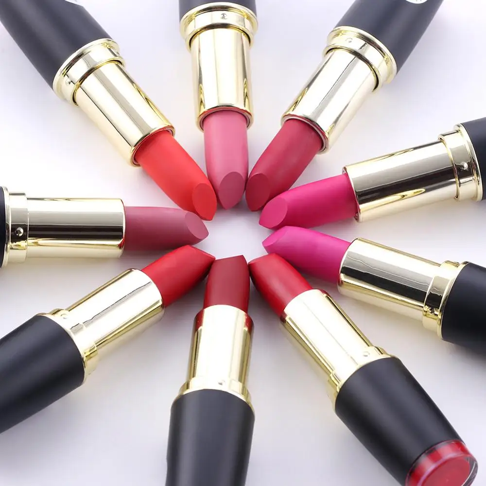 Макияж матовая Косметическая Помада стойкий водостойкий сексуальный красный