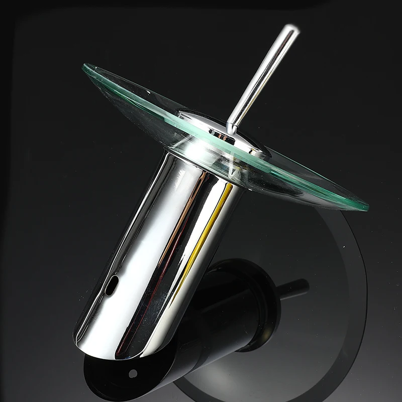 1 шт. кран для раковины Водопад Носик с отделкой хромом Смесители ванной комнаты