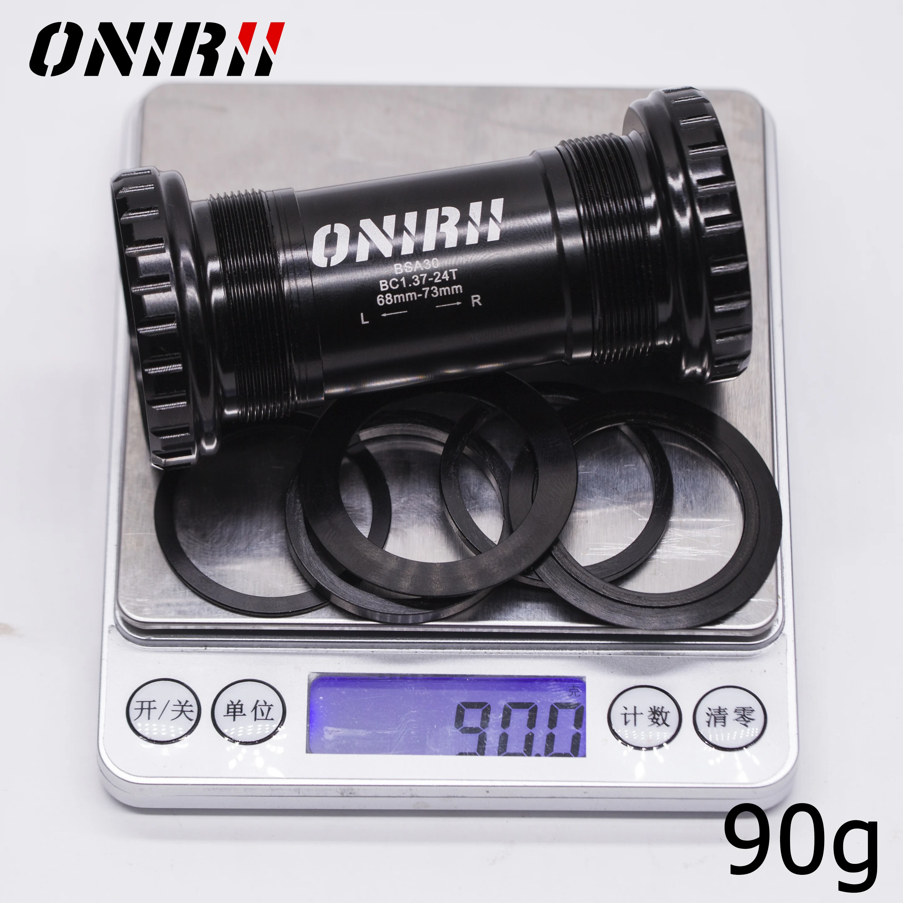 ONIRII BSA30 BB30 кареток BSA68 BSA ISO 68 мм/73 мм MTB дорожный велосипед Кривошип велосипеда